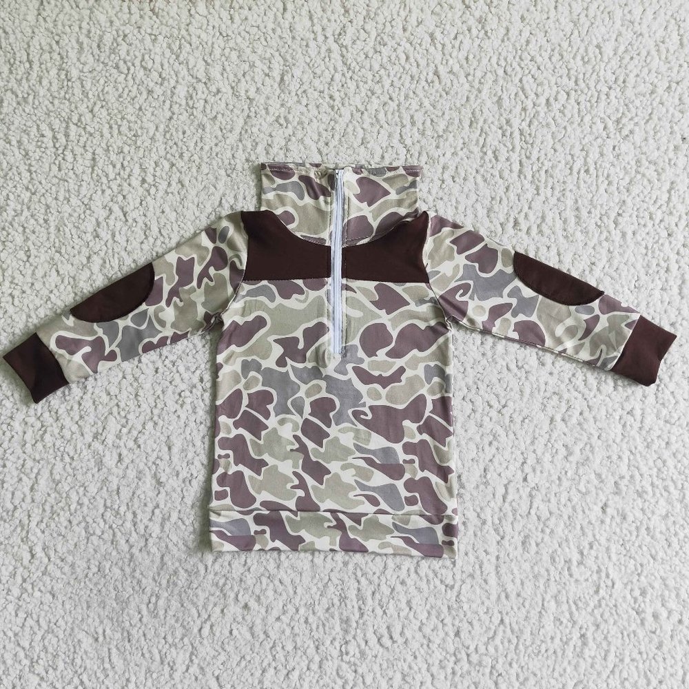 NEW Camo Shirt Pullover